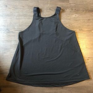 Black tank top